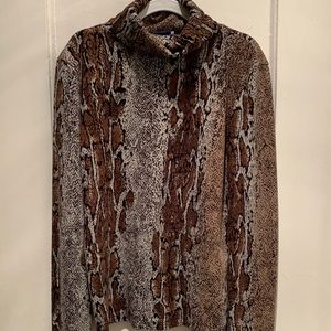 Zara Animal Print Shirt